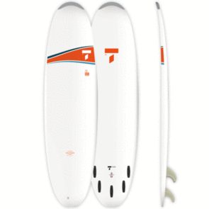 TAHE BY BIC SURF DURATECH 7'0 EGG SURFBOARD ORANGE