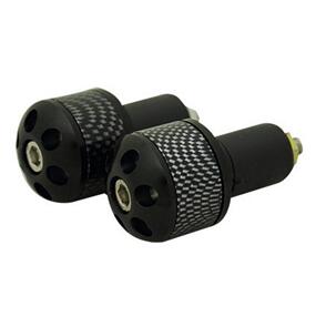 TARMAC TARBE006BK TARMAC BAR ENDS CARBON PRINT 25MM LONG BLACK