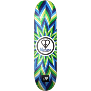 THE HEART SUPPLY HEIMANA REYNOLDS ILLUSION EMBOSSED PRO MODEL DECK 8