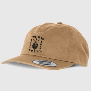 THE MAD HUEYS LET US LIVE UNSTRUCTURED STRAPBACK KHAKI