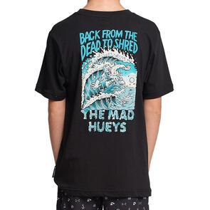 THE MAD HUEYS BACK FROM THE DEAD YOUTH SS TEE BLACK