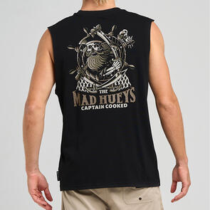 THE MAD HUEYS CAPTAIN SHIP FACED MUSCLE BLACK