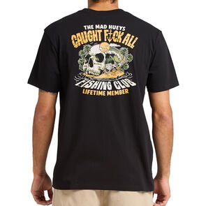 THE MAD HUEYS CAUGHT FK ALL | SS TEE BLACK