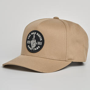 MAD HUEYS FKRS AHOY | TWILL SNAPBACK TAN