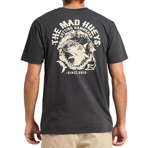 THE MAD HUEYS GETTING HAMMERED SS TEE VINTAGE BLACK