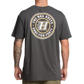 THE MAD HUEYS H SERIES SS TEE VINTAGE BLACK