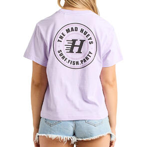 THE MAD HUEYS H SERIES | WOMENS SS TEE BABY LILAC