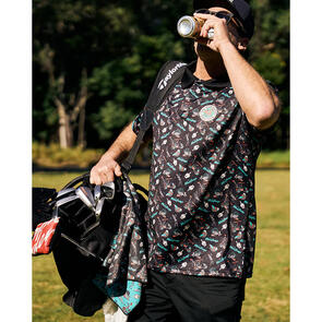 MAD HUEYS GOLF | SS POLO BLACK