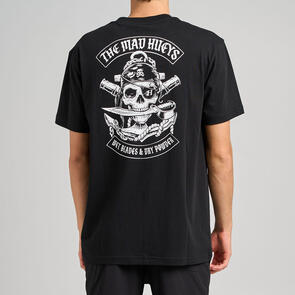 THE MAD HUEYS HUEYS PIRATE | SS TEE BLACK