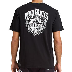 THE MAD HUEYS PORT SIDE AHOY FKRS | SS TEE BLACK