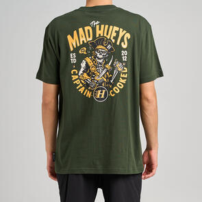 THE MAD HUEYS THE CAPTAINS COOKED | SS TEE OIL GREEN