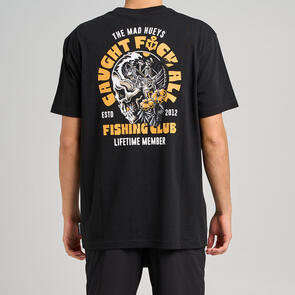 THE MAD HUEYS TROPIC CAUGHT FK ALL | SS TEE BLACK