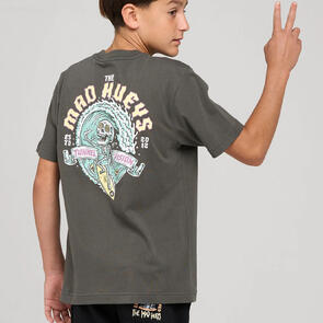 MAD HUEYS TUNNEL VISION | YOUTH SS TEE CHARCOAL
