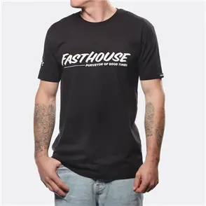 FASTHOUSE THE MOTTO TEE BLACK