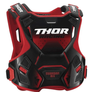 THOR GUARDIAN MX CHILD CHEST PROTECTOR RED