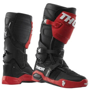 THOR BOOTS MX RADIAL MENS RED/BLACK