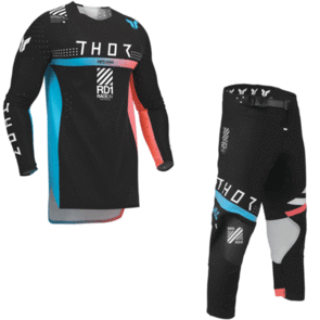 THOR MX 2026 YOUTH SPORTMODE JERSEY AND PANTS SYNTH BLACK