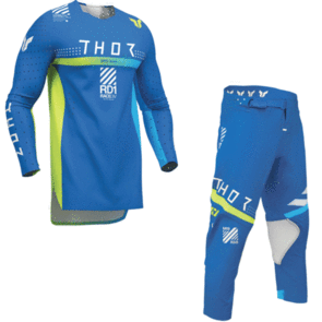 THOR MX 2026 YOUTH SPORTMODE JERSEY AND PANTS SYNTH BLUE