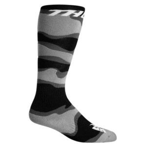 THOR MX YOUTH SOCKS CAMO GREY/WHITE