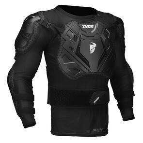 THOR MX 2025 SENTRY XP2 CHEST PROTECTOR BLACK