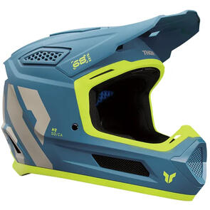 THOR MX 2025 FLEET HELMET FORGE BLUE