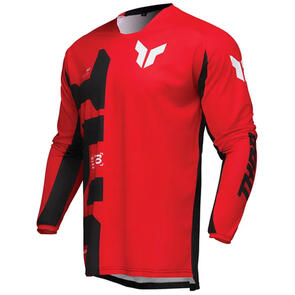 THOR MX 2025 LAUNCH JERSEY FORGE RED