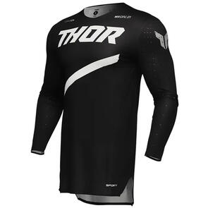 THOR MX 2025 SPORT JERSEY BRAVE BLACK