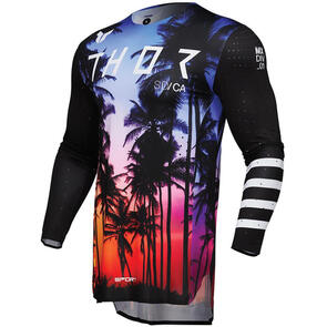 THOR MX 2025 SPORT JERSEY SD BLACK