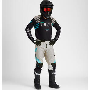 THOR MX 2025 LAUNCH JERSEY AND PANTS ZONE SAND