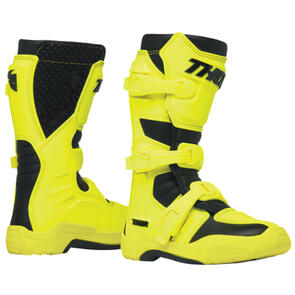 THOR MX YOUTH BLITZ XR BOOTS ACID BLACK