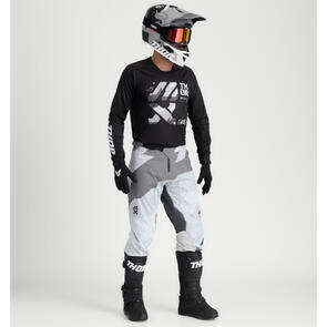 THOR MX 2025 LAUNCH JERSEY AND PANTS BRAVE BLACK/GREY