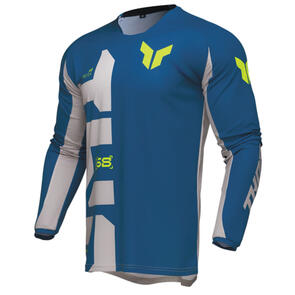 THOR MX 2025 LAUNCH JERSEY FORGE BLUE