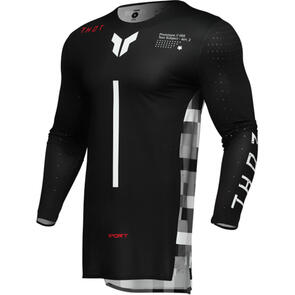 THOR MX 2025 SPORT JERSEY RIOT BLACK/RED