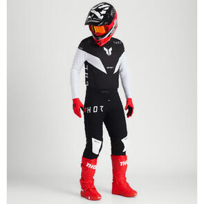 THOR MX 2025 SPORT JERSEY AND PANTS STRIKE BLACK