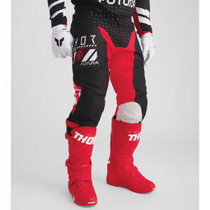 THOR MX 2026 LAUNCHMODE PANTS FUTURA BLACK/RED