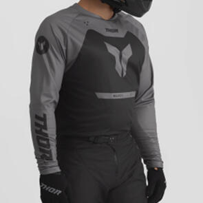 THOR MX 2026 RIDEMODE JERSEY MENACE BLACK