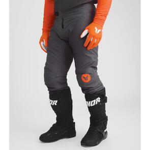 THOR MX 2026 RIDEMODE PANTS MENACE CHARCOAL ORANGE
