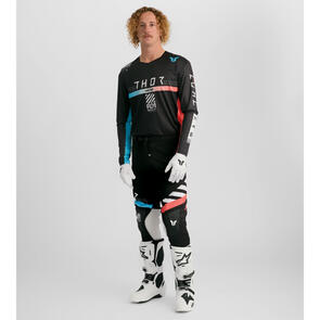 THOR MX 2026 SPORTMODE JERSEY AND PANTS SYNTH BLACK