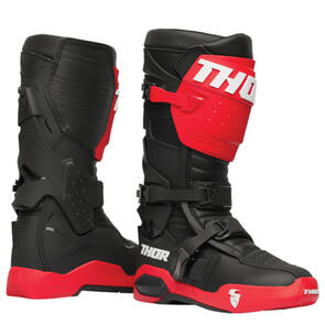 THOR MX RADIAL BOOTS RED/BLACK