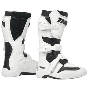 THOR MX BLITZ XR BOOTS WHITE BLACK