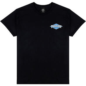 THRASHER LITTLE DIAMOND S/S TEE BLACK