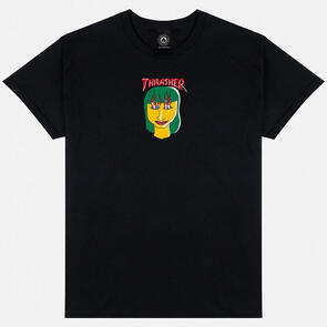 THRASHER TALK SHIT S/S TEE BLACK