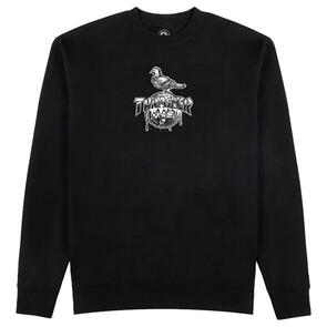 THRASHER COVER THE EARTH CREW BLACK