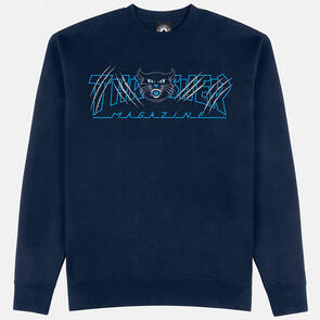 THRASHER GATO CREW NAVY
