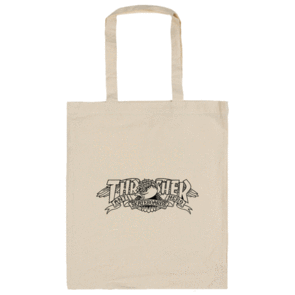 THRASHER X ANTI HERO TOTE NATURAL