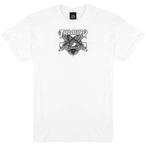 THRASHER X ANTIHERO EAGLEGRAM S/S WHITE