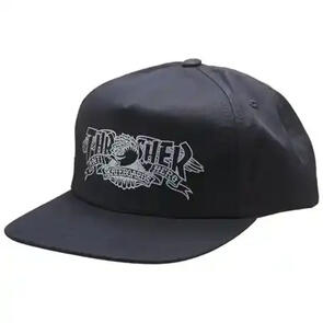 THRASHER X ANTI HERO MAG BANNER SNAPBACK BLACK