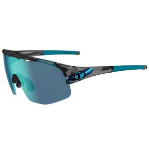 TIFOSI SLEDGE LITE CRYSTAL SMOKE, CLARION BLUE/AC RED/CLEAR LENS