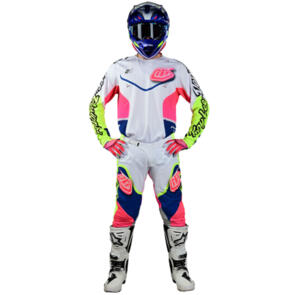 TROY LEE DESIGNS 2023 SE PRO RADIAN WHITE JERSEY AND PANTS