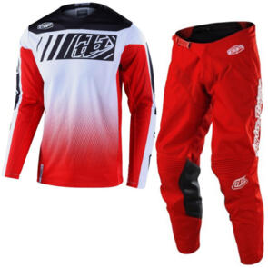 TROY LEE DESIGNS GP JERSEY + PANTS ICON RED